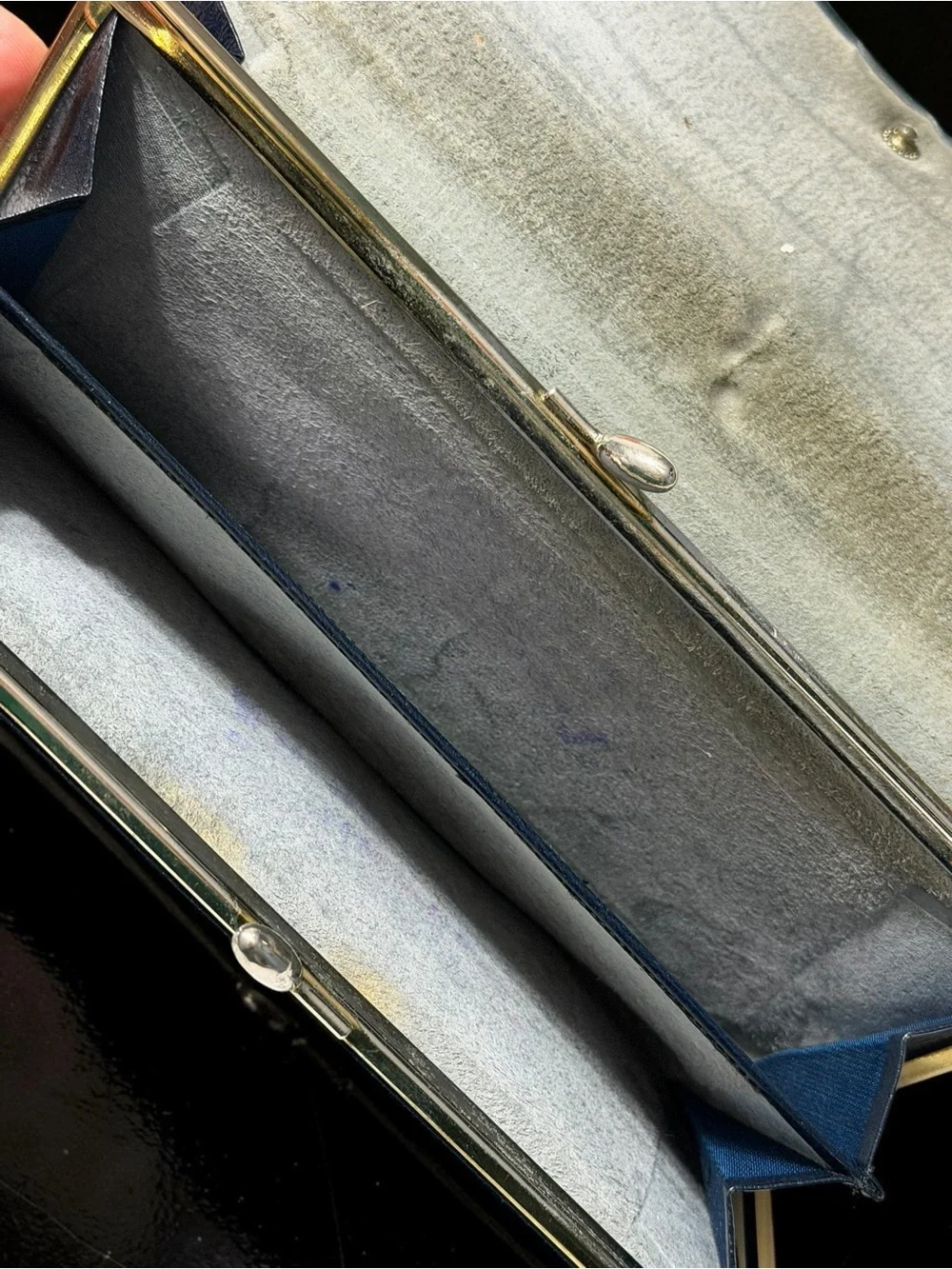 Charles Jourdan Black Leather Wallet Vintage French Designer Quiet Luxury